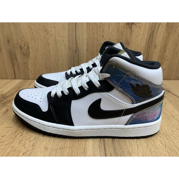 Nike Air Jordan 1 Mid SE Sneakers All Star Chameleon DM7802-100 Men’s Size 8.5 main image 9
